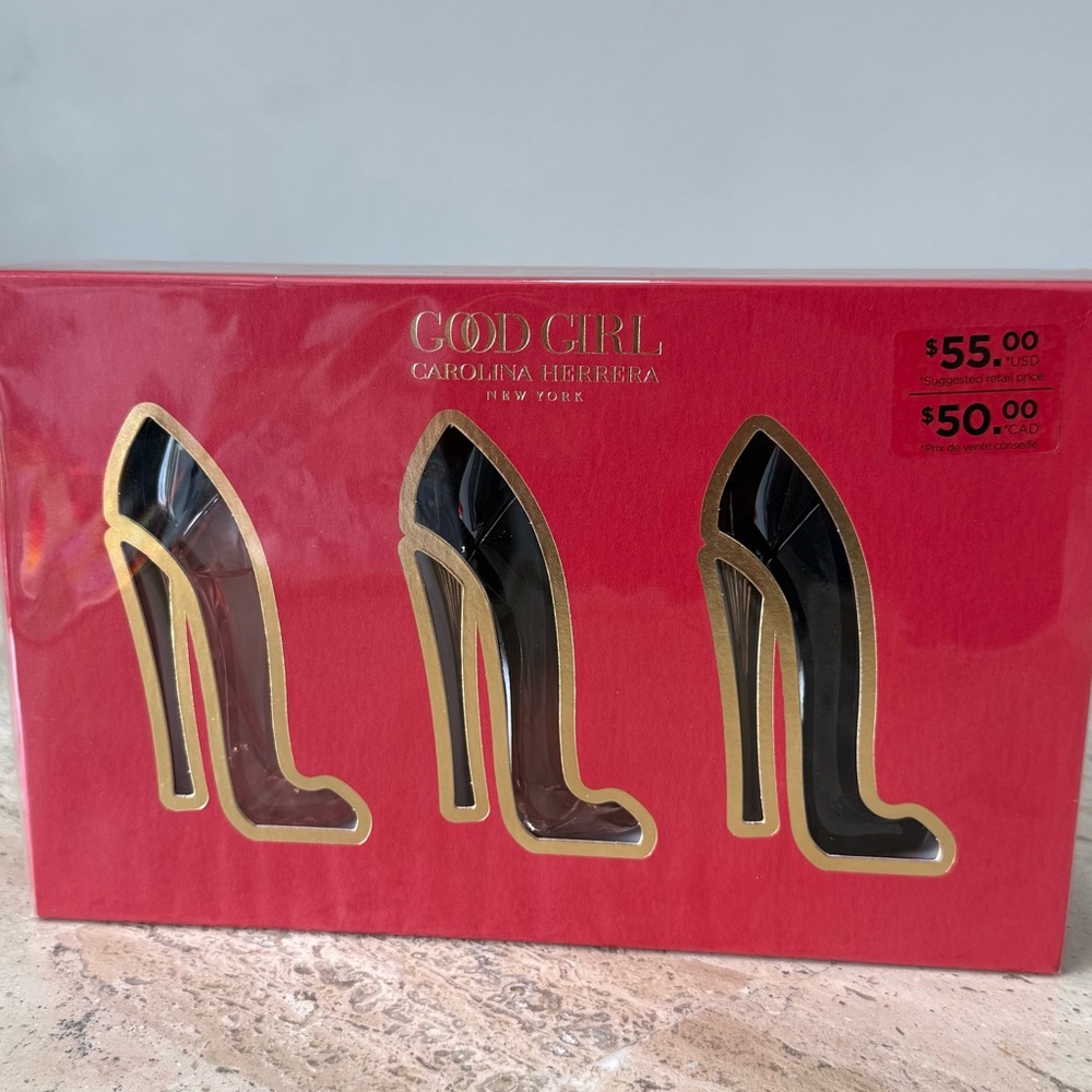 Carolina Herrera Black Stiletto Perfume Set